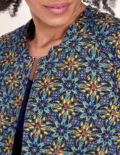Veste teddy imprimée matelassée réversible VEGALA