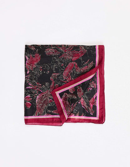 Petit carré de soie imprimé CARRE