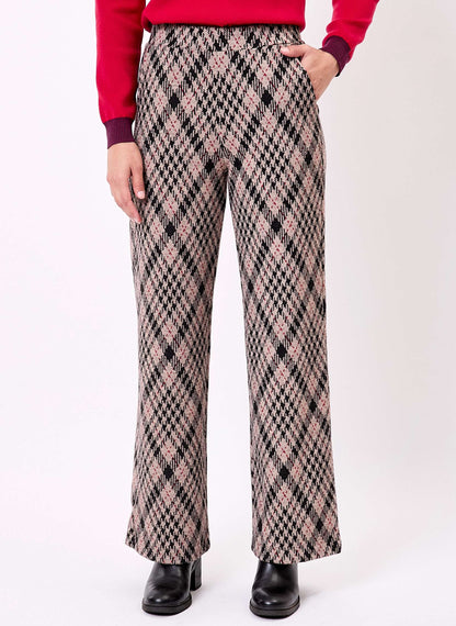 Pantalon ample maille jaquard recyclée PALMERO