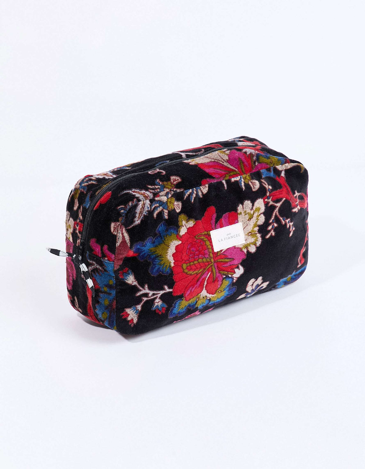 Grande pochette en velours KARUNI