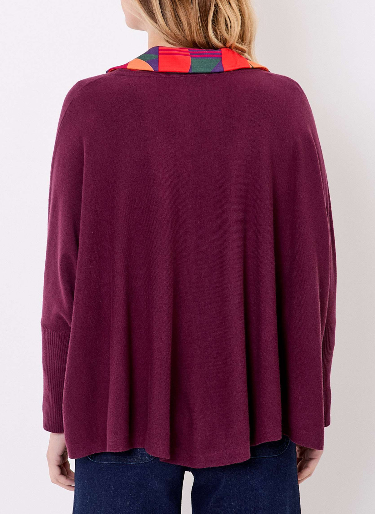 Pull oversize maille col V LANA