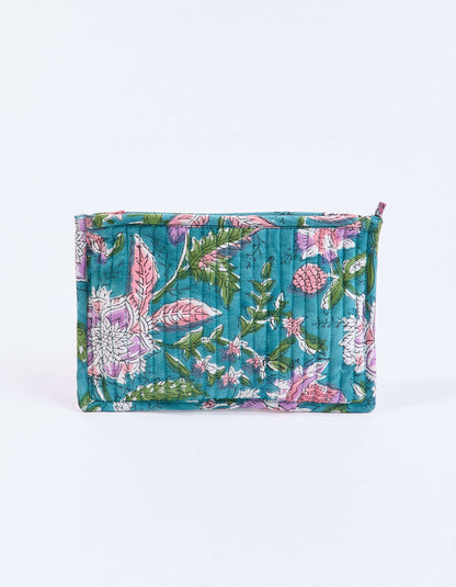 Petite pochette matelassée coton LISETTE