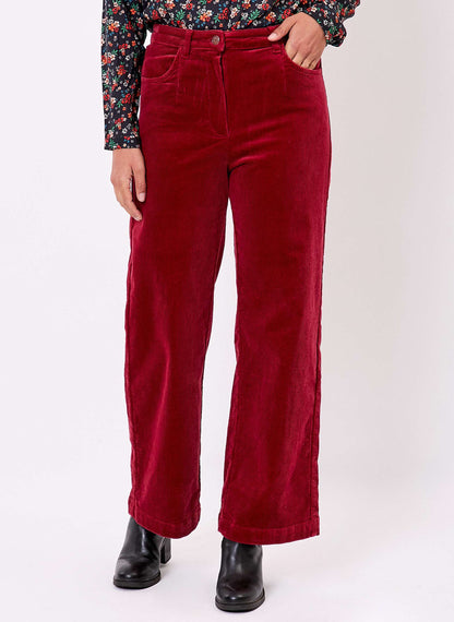 Pantalon large velours cotelé KEINAN