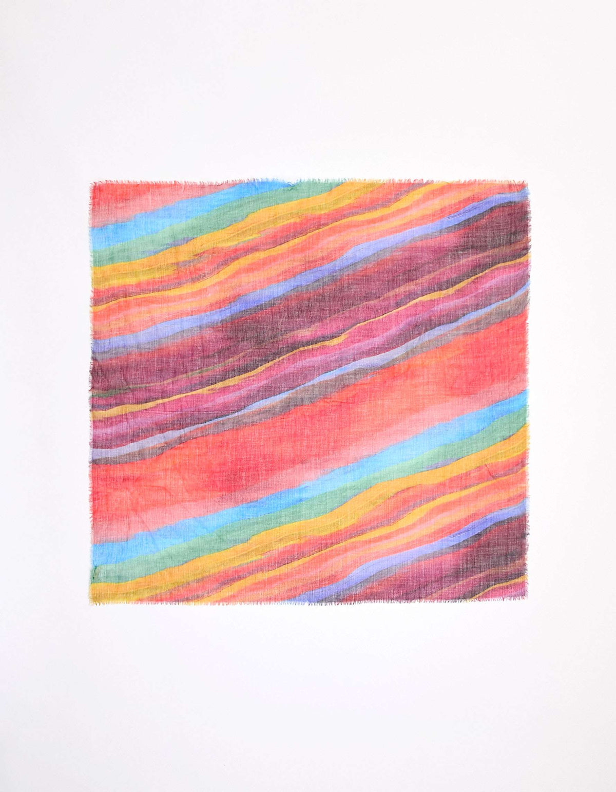 Foulard en laine imprimée DARYA