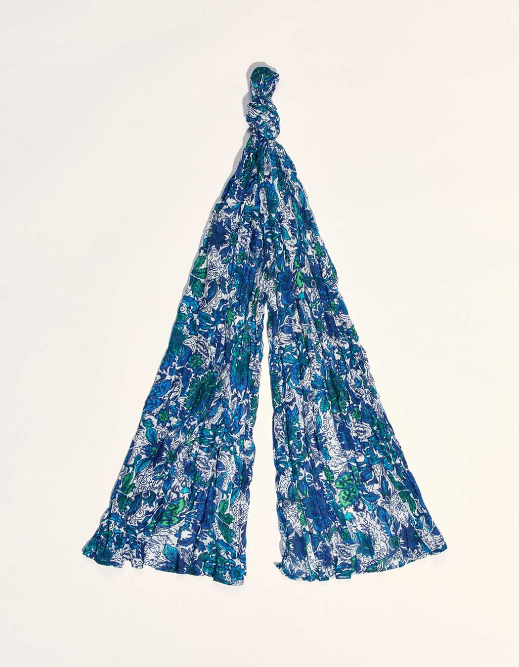 Foulard imprimé coton bio LAVANDI