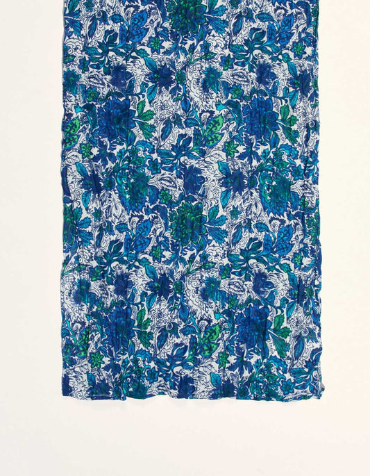 Foulard imprimé coton bio LAVANDI