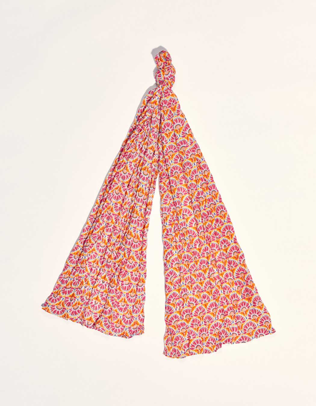 Foulard imprimé coton bio LAVANDI