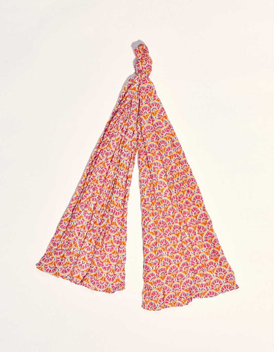 Foulard imprimé coton bio LAVANDI