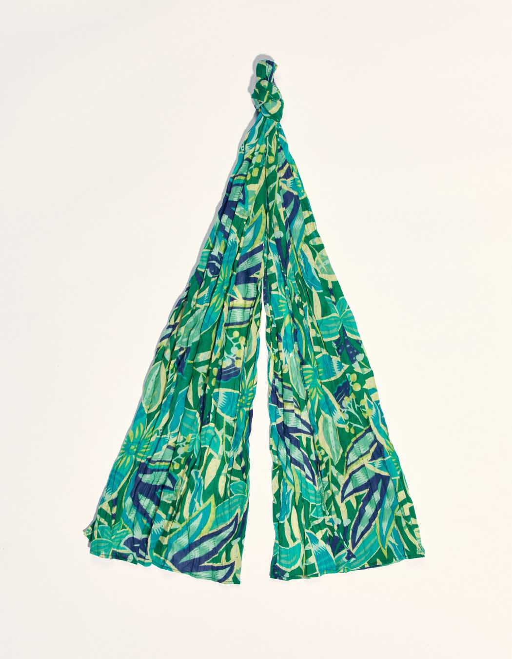 Foulard imprimé coton bio LAVANDI