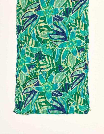 Foulard imprimé coton bio LAVANDI