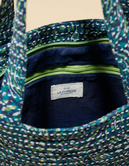 Tote bag zippé