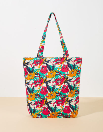 Tote bag zippé