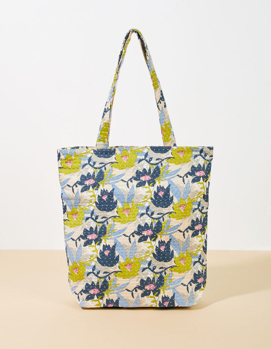 Tote bag zippé
