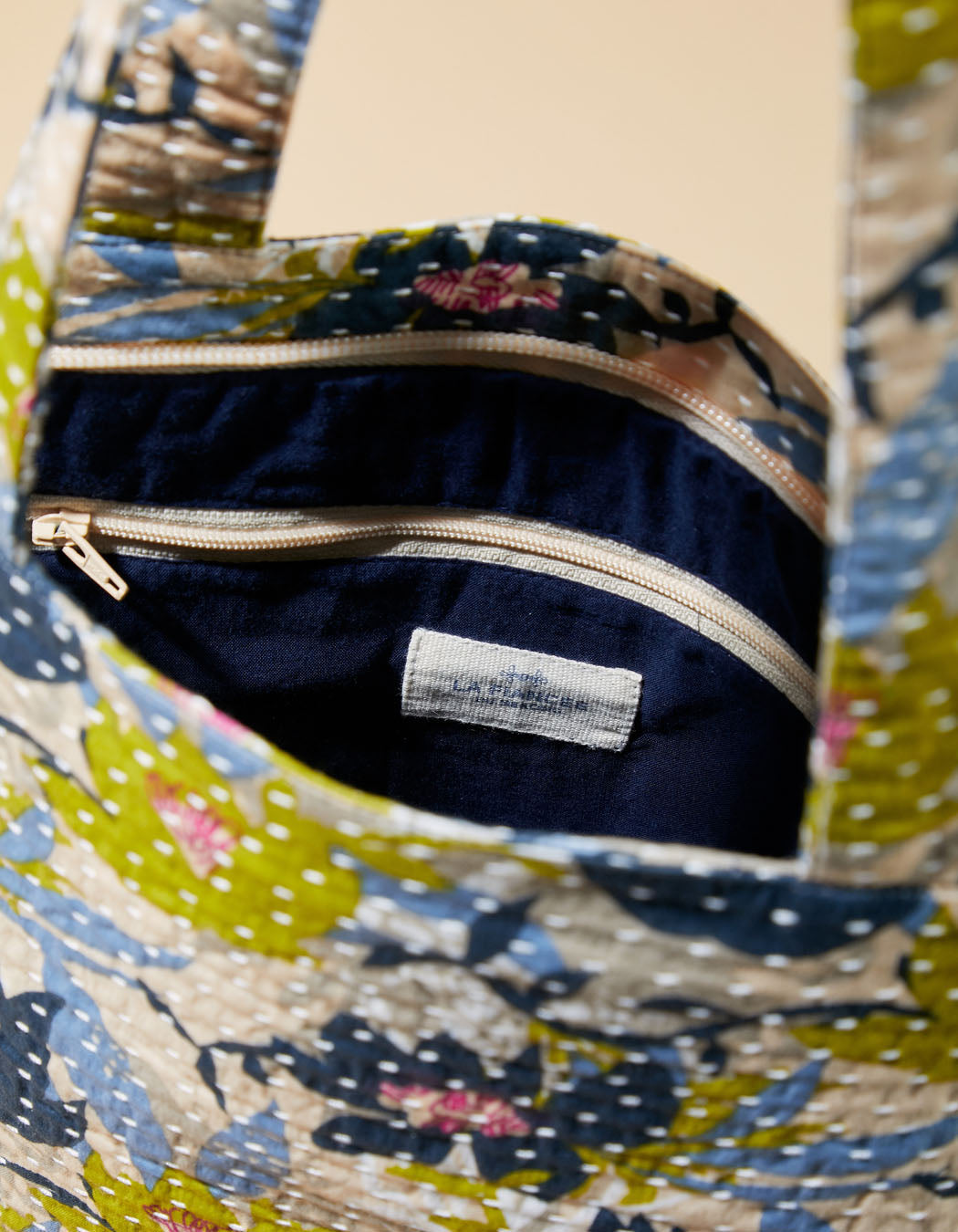 Tote bag zippé