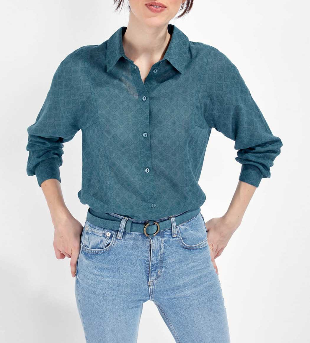 Chemise gaze de coton CAHYA