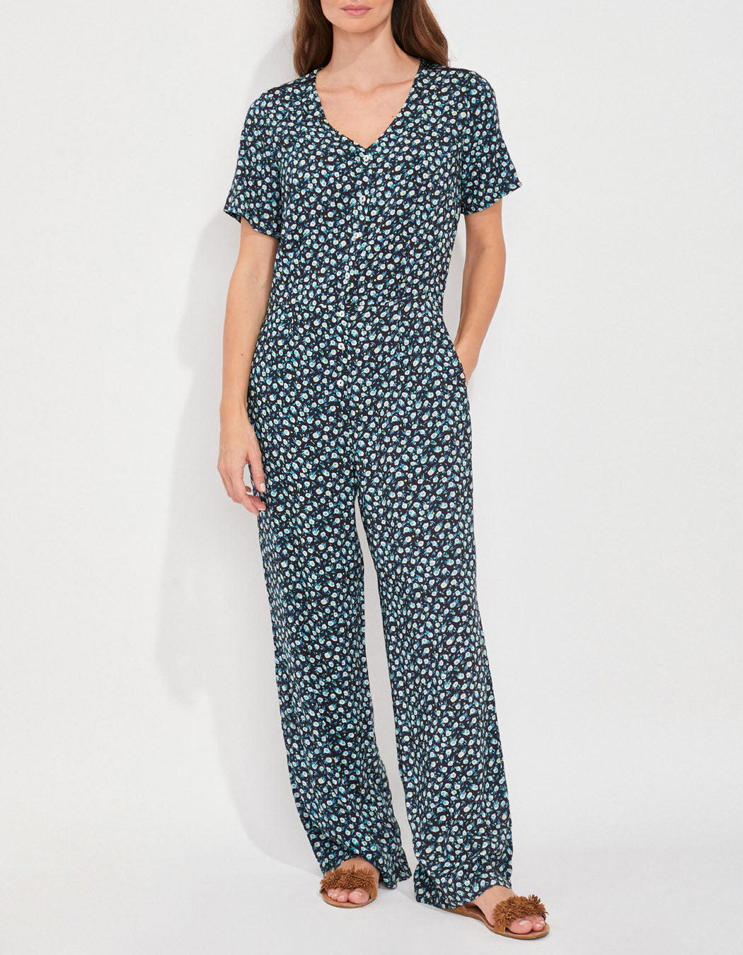 Combi-pantalon fluide ecovero MAYZI
