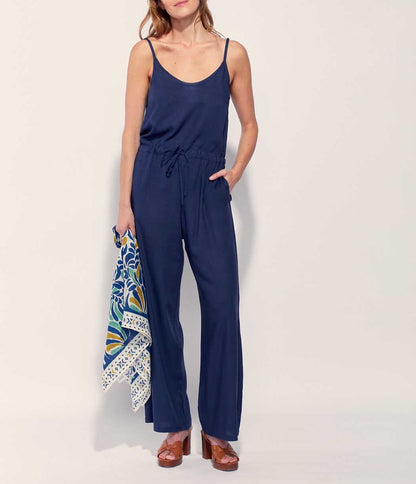 Combi pantalon à bretelles Ecovero XILOMEN