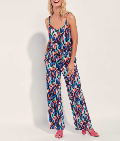 Combi pantalon à bretelles Ecovero XILOMEN