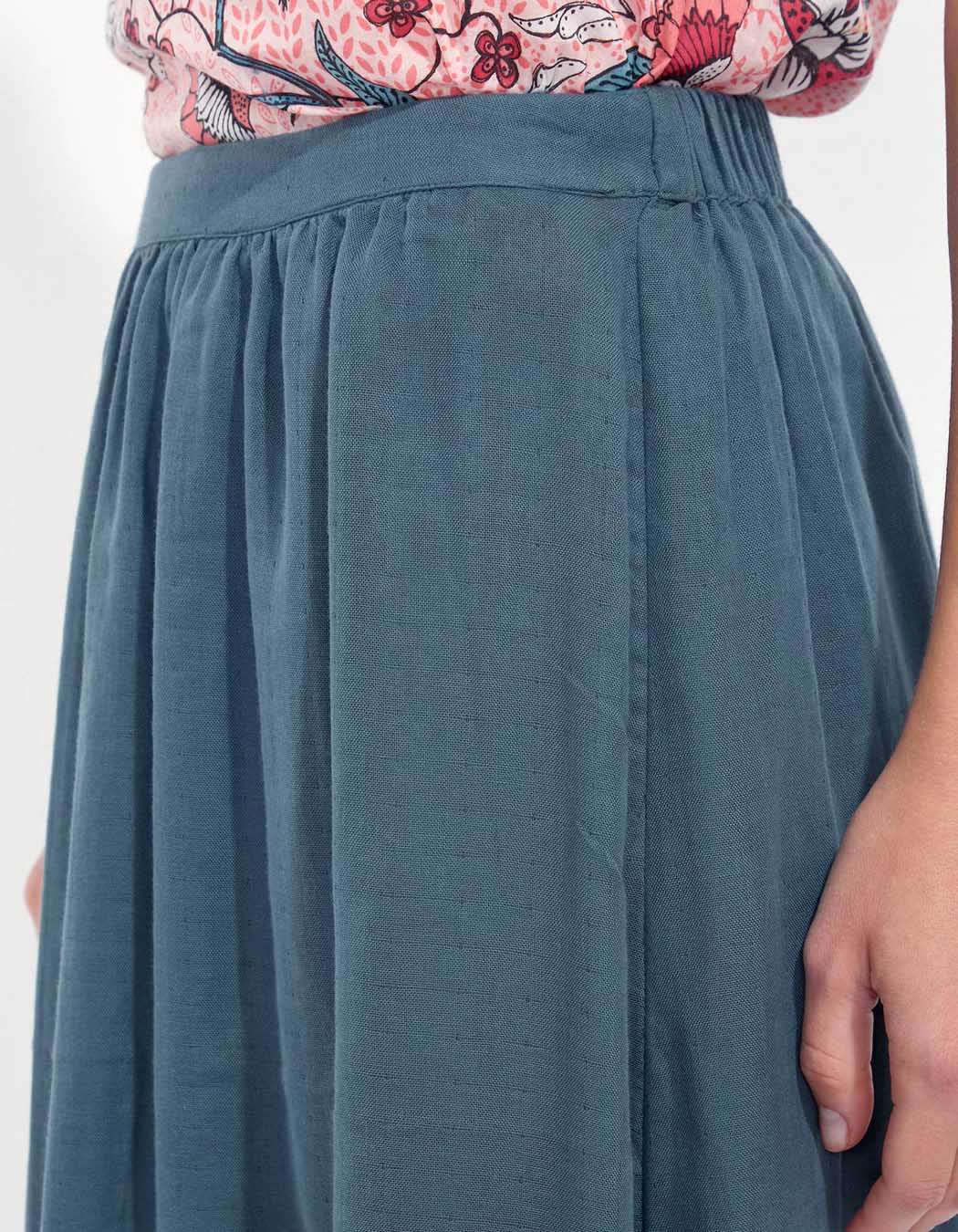 Jupe longue coton bio TELMA