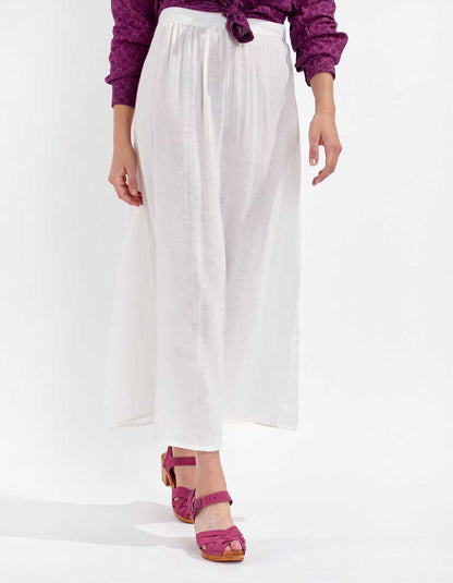 Jupe longue coton bio TELMA