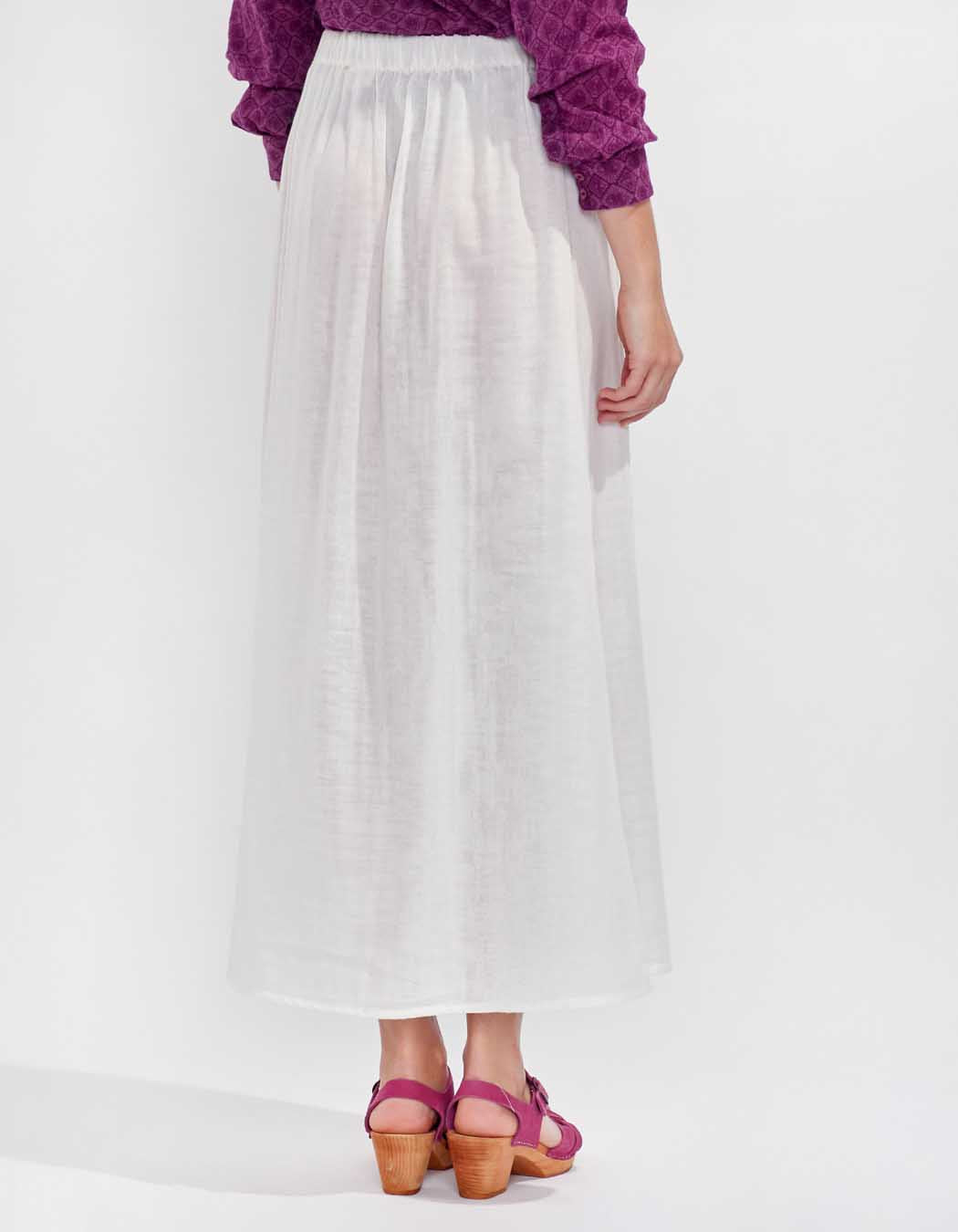 Jupe longue coton bio TELMA