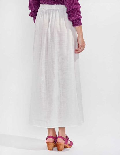 Jupe longue coton bio TELMA
