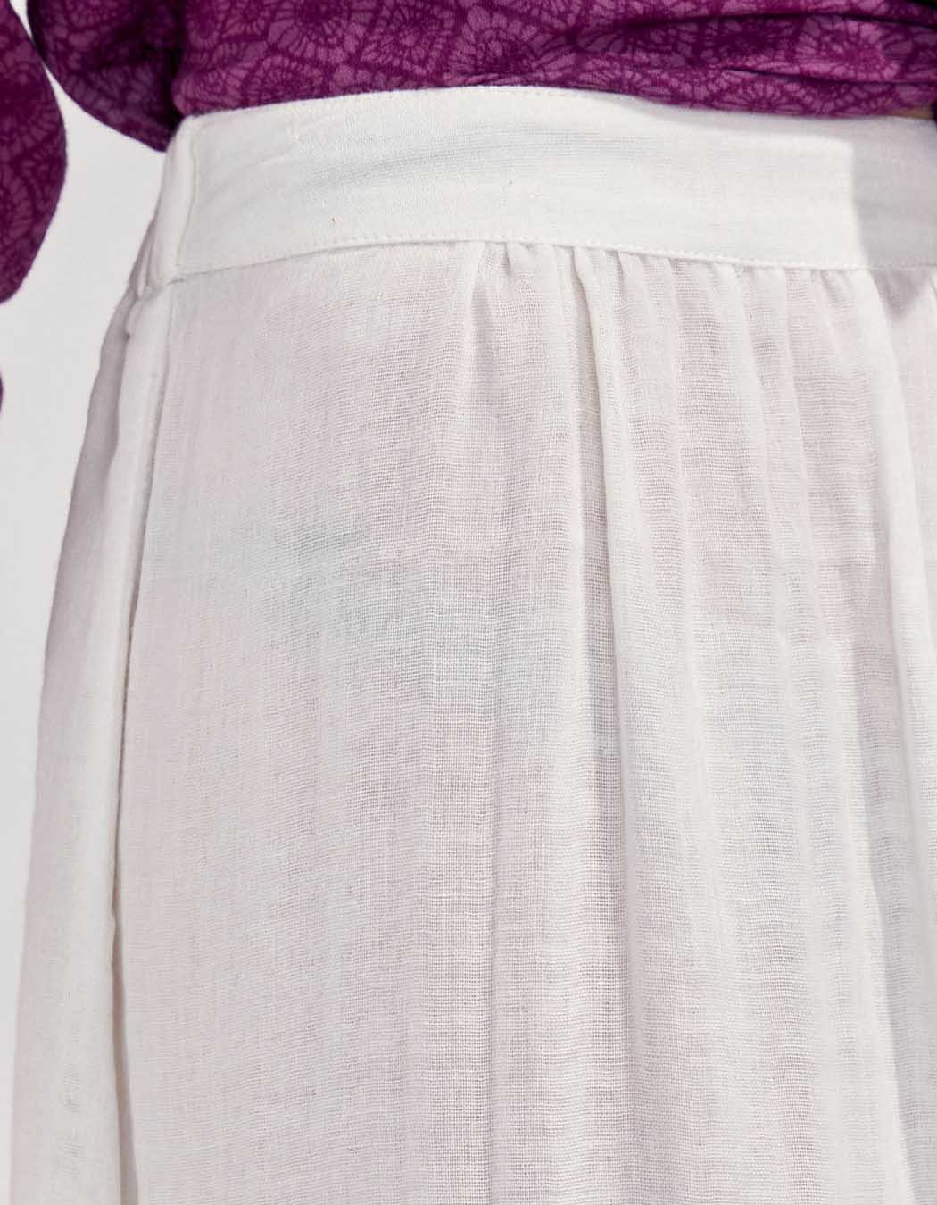Jupe longue coton bio TELMA