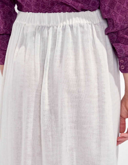 Jupe longue coton bio TELMA