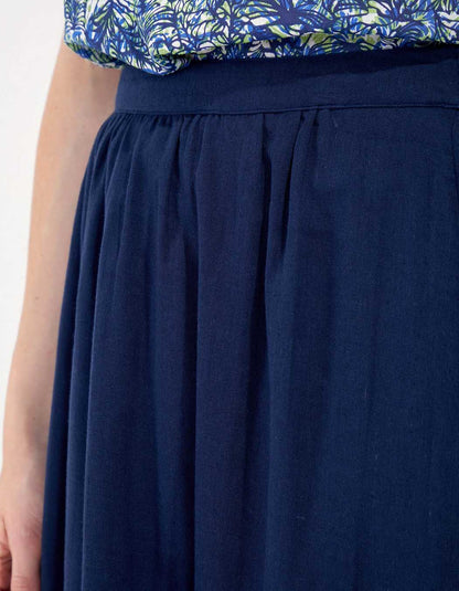 Jupe longue coton bio TELMA