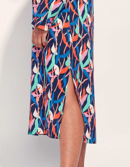 Kimono long imprimé fluide Ecovero ITZEL