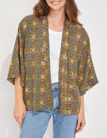 Kimono court fluide Ecovero KASUNI