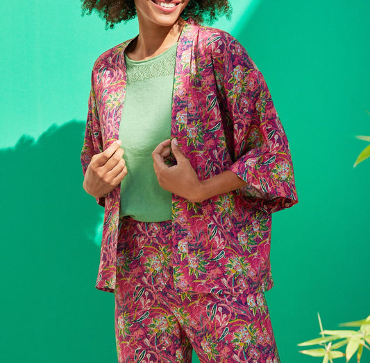 Kimono court fluide Ecovero KASUNI