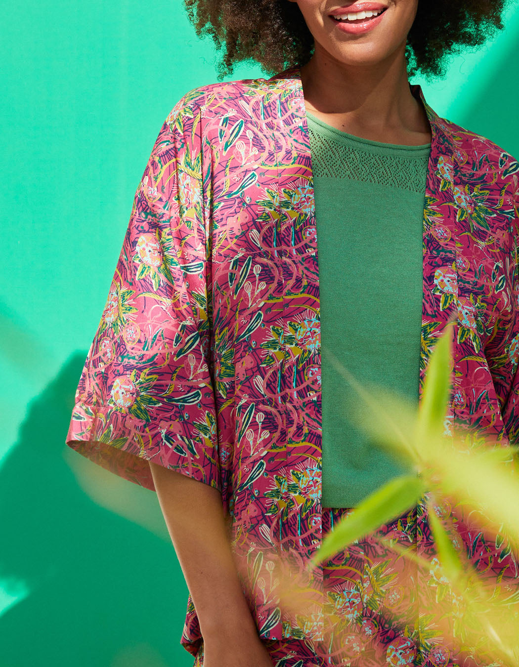 Kimono court fluide Ecovero KASUNI
