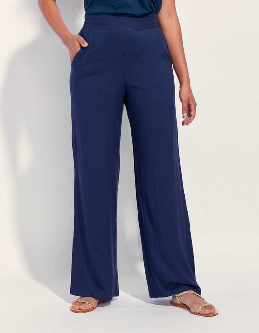 Pantalon fluide imprimé Ecovero ESTIA
