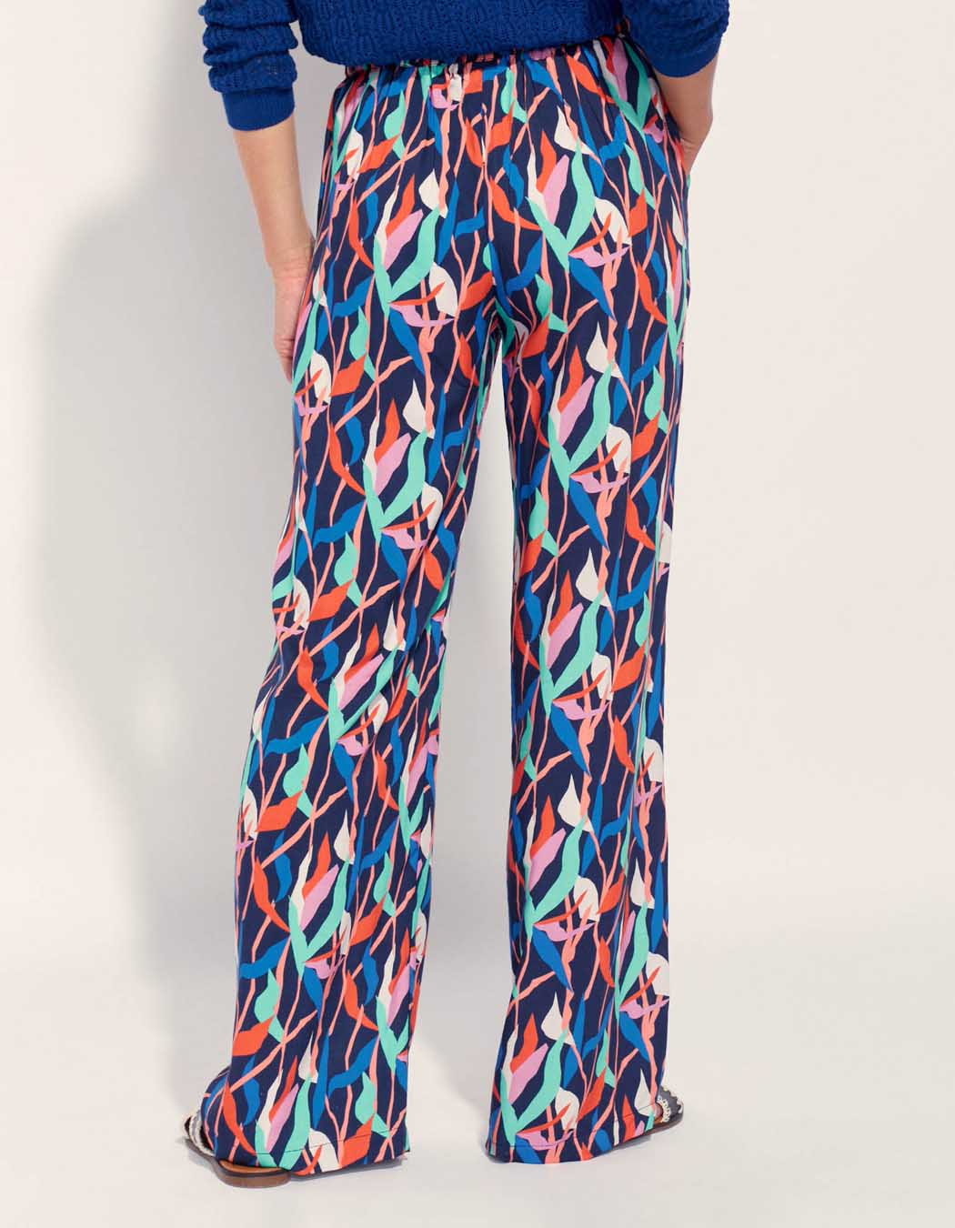 Pantalon fluide imprimé Ecovero ESTIA