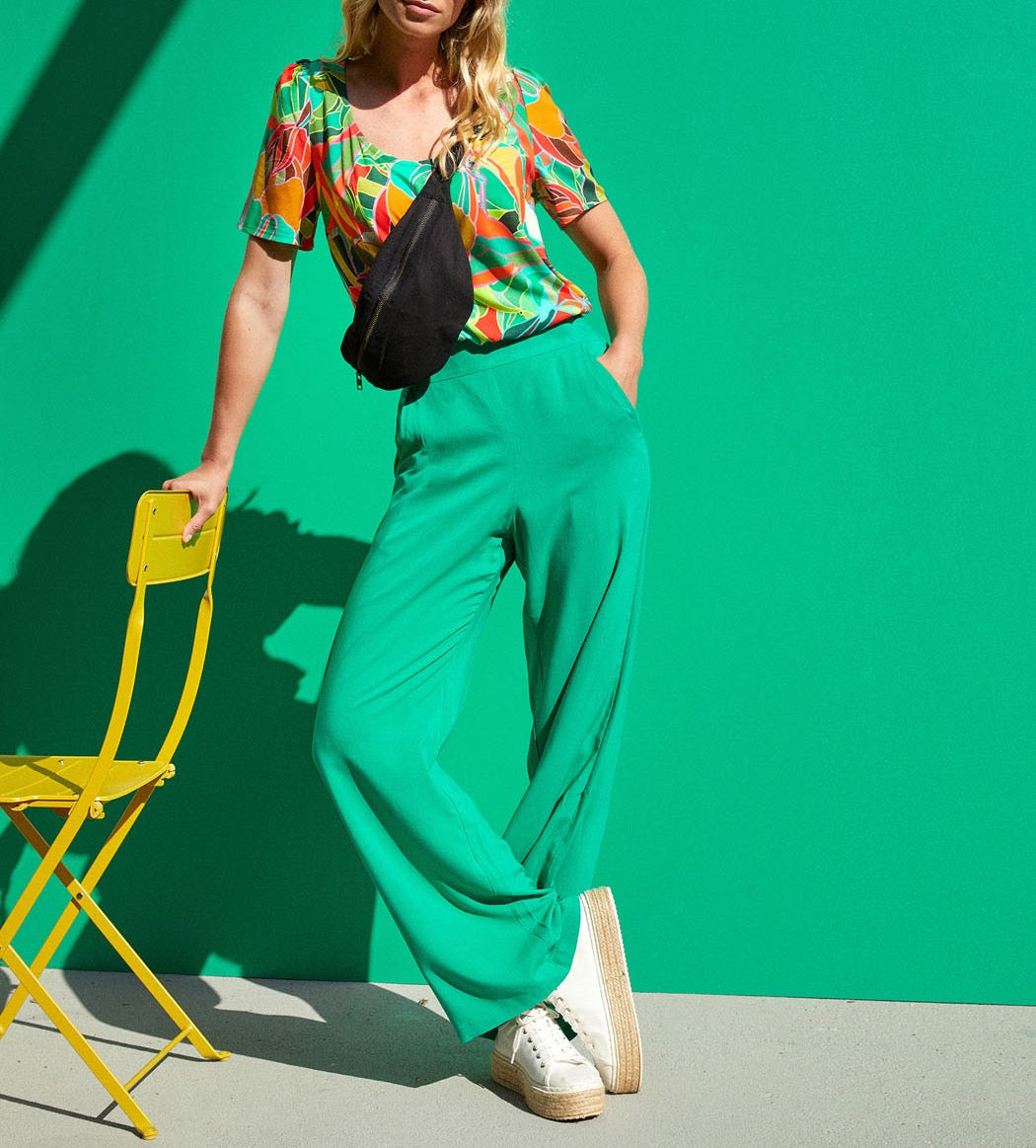 Pantalon fluide ample ecovero ESTIA