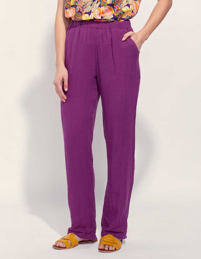 Pantalon léger uni VIJAY