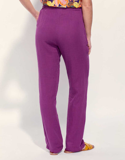 Pantalon léger uni VIJAY