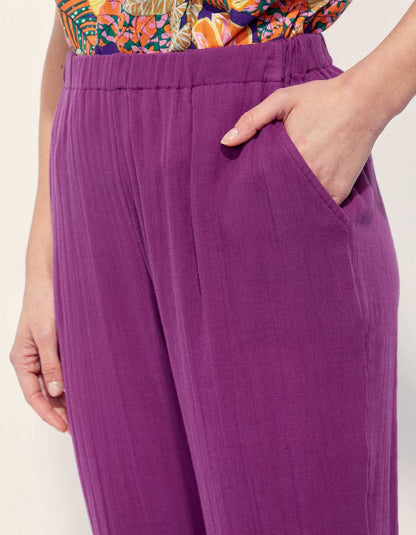 Pantalon léger uni VIJAY
