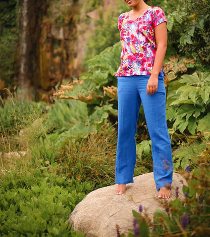 Pantalon léger uni VIJAY