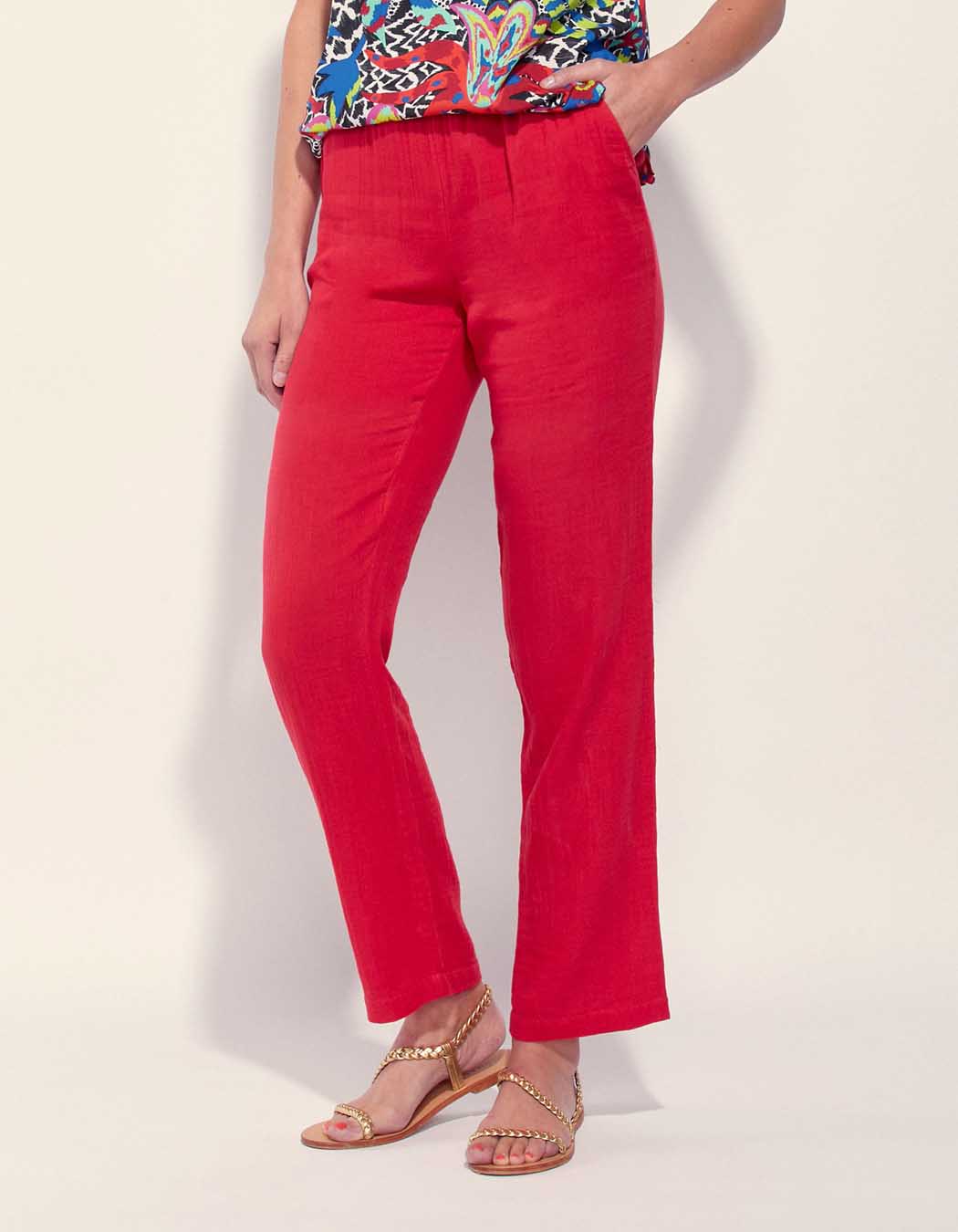 Pantalon léger uni VIJAY