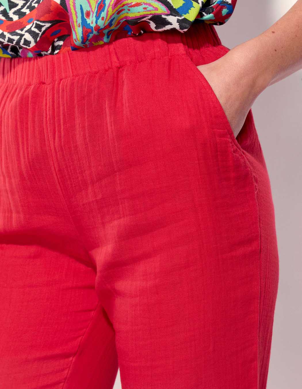 Pantalon léger uni VIJAY
