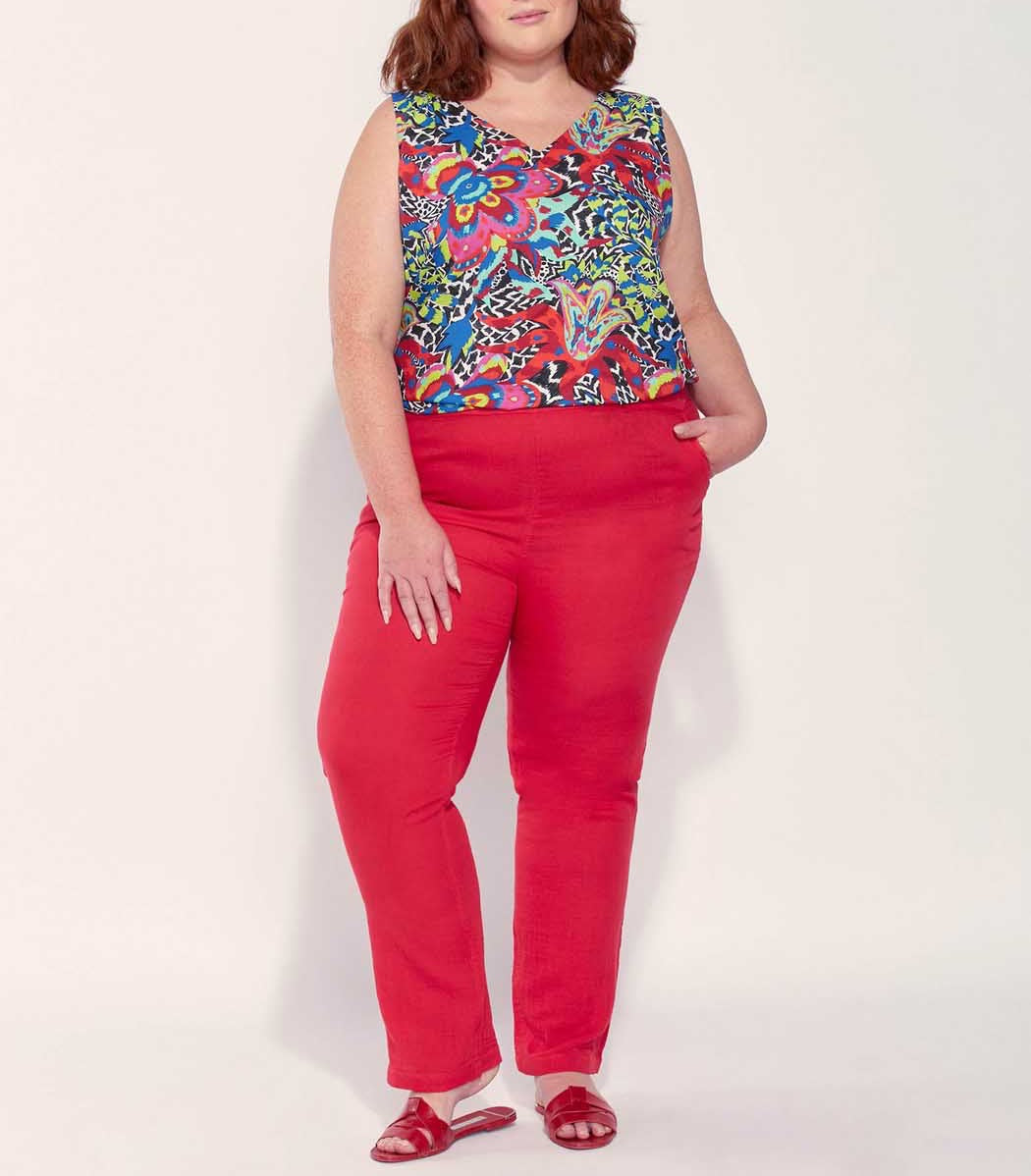 Pantalon léger uni VIJAY