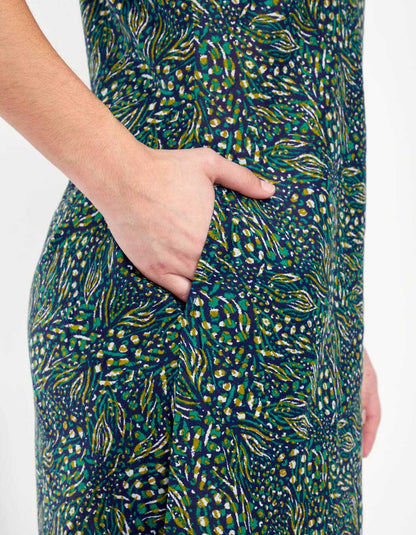 Robe longue fleuri