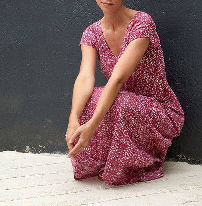 Robe longue coton bio ALAIA