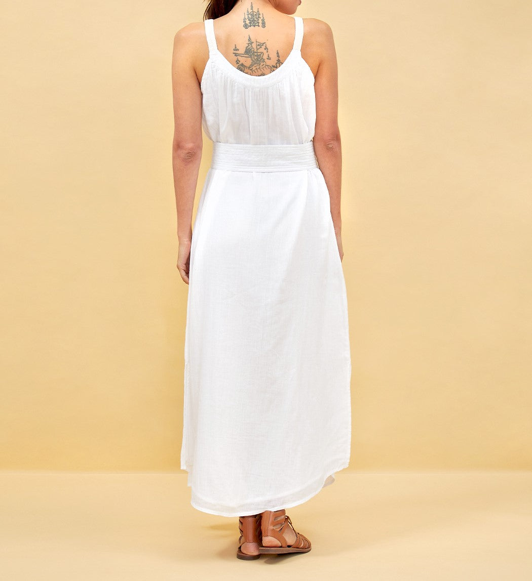 Robe longue gaze de coton Baradi