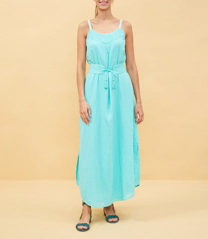 Robe longue gaze de coton Baradi