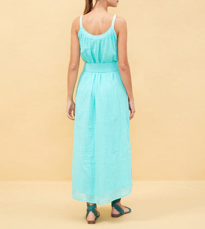 Robe longue gaze de coton Baradi