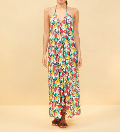 Robe longue voile de coton Dieng