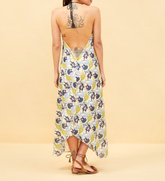 Robe longue voile de coton Dieng